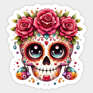 Little Cuties - Day of the Dead Sticker